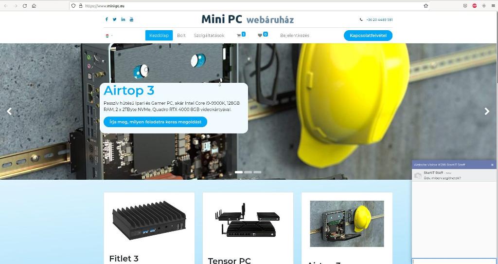 Mini PC EU weboldal